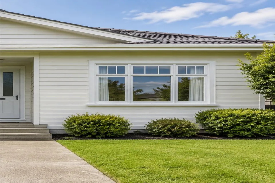 Same house exterior after representative washing